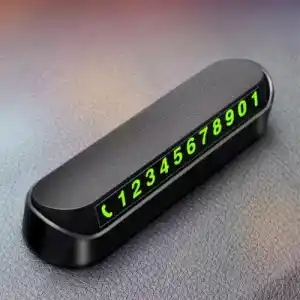 Şık Tasarımlı Araç Torpido Numaratörü 3 Adet Magnetli Rakam