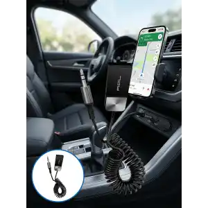 Bluetooth AUX Adaptörü 1 Adet Araç ve Ev Ses Sistemleri İçin