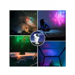 Nebula Projeksiyon Lambası Bluetooth ile Müzik Dinleme