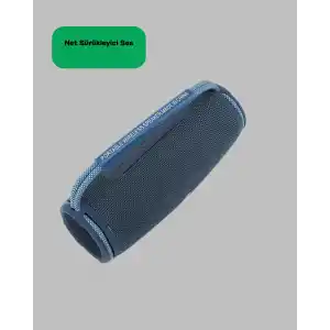 Taşınabilir Bluetooth Hoparlör IPX5 Su Geçirmez Mavi