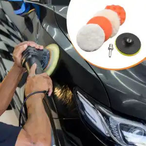 Yüksek Performanslı 12.5 cm Oto Parlatma ve Cila Seti - 6 Parça