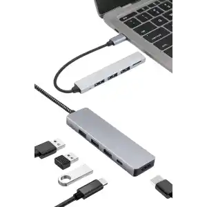 Alüminyum Dönüştürücü 2 Adet MacBook Uyumlu