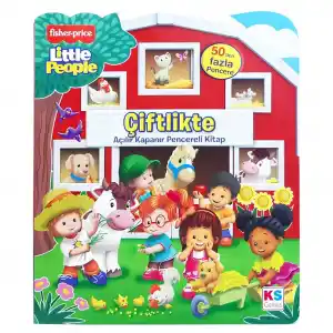 Eğlenceli Çiftlik Temalı Flap Kitabı 1 Adet
