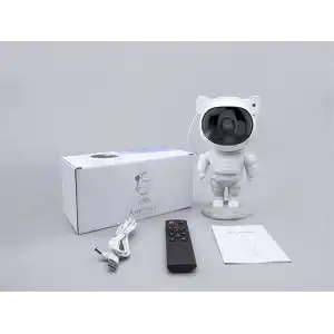 Astronot Projeksiyon Lambası Bluetooth Speaker 120x113x228 mm