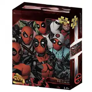 Eğlenceli Deadpool Puzzle 300 Parça Eğlence Seti