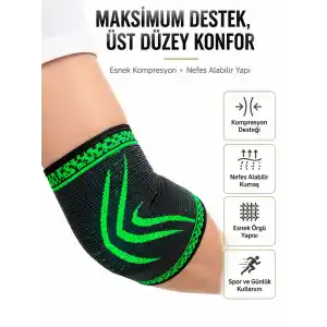 Kompresyonlu Dirseklik 804 Esnek Destek 1 Adet