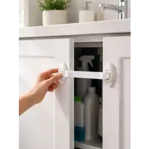 Çocuk Güvenlik Kilidi 2 Adet Dolap ve Çekmece İçin