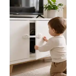 Güvenlik Kilidi Seti 4lü Dolap ve Çekmece Koruma