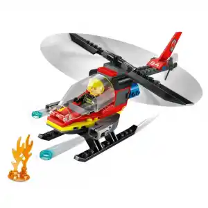 Aksiyon Figürü İtfaiye Helikopteri 60411 Seti