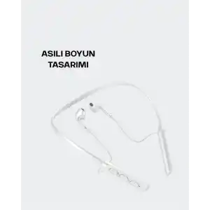 Ergonomik Boyun Askılı Kablosuz Kulaklık 100 Saat Müzik Süresi