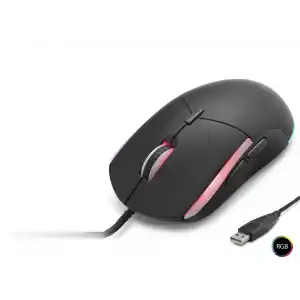 Ergonomik RGB Oyun Mouse 3600 DPI - Siyah