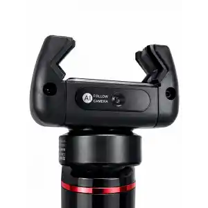Ergonomik Gimbal Selfie Stick 360° Takipli Teleskopik Uzunluk