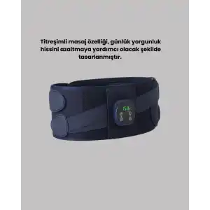 Rahatlatıcı Masajlı Bel Kemer 100 cm Uygunluk