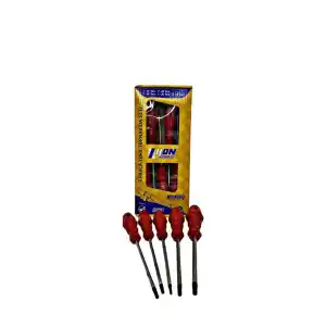 Torx Tornavida Seti 5 Parça T-15 T-20 T-25 T-30 T-40