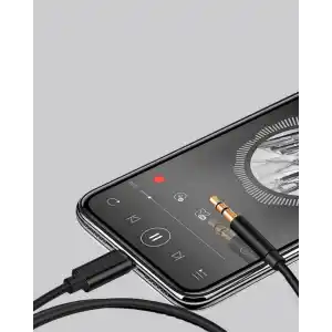 Ses Adaptörü Kablo 1 Metre iPhone Uyumlu Aux Bağlantı