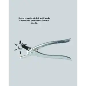 Ergonomik Kemer Delme Aracı ile Konforlu Kullanım