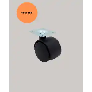 Ekonomik Kilitsiz Tekerlek 4lü Set ile Pratik Kullanım