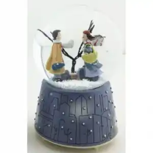 Orta Boy Kış Masalı Kar Küresi 13x8x8 cm Dekorasyon