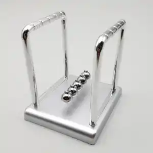 Şık Tasarımlı Küçük Boy Gümüş Denge Balans 9.5 cm
