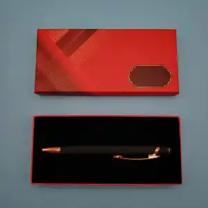 Şık Tasarımlı Rubber Kalem 14 cm Kutu Hediye Seti