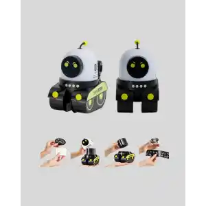 Yaratıcı Robot Tasarımlı Led Projektör Lamba 1200mAh