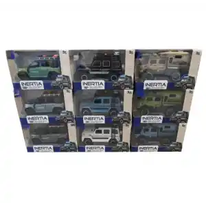 Sürtme Işıklı Sesli Araba 4 Adet Set