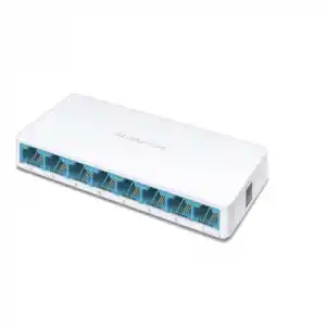 Kompakt 8 Port Ethernet Switch 10 100 Mbps Ofis Kullanımı