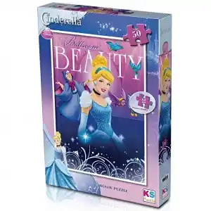 Eğlenceli Cinderella 50 Parça Puzzle