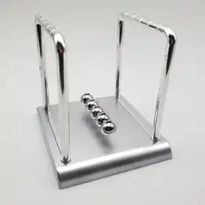 Şık Orta Boy Gümüş Denge Balans 14x11 cm Dekoratif