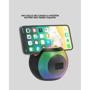 Şık Tasarımlı Taşınabilir Bluetooth Hoparlör 1200mAh Batarya