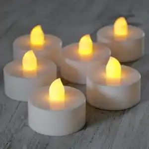 Romantik LED Tealight Mum 2 Adet Dekorasyon