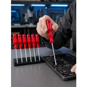Ergonomik Saplı 7 Parça Tornavida Seti 4-6 mm El Aleti