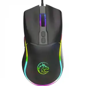 Şık RGB Oyun Faresi Q301 Yüksek Hassasiyet 1 ms Tepki Süresi