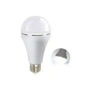 Enerji Tasarruflu Şarjlı LED Ampul 6500K Beyaz Işık