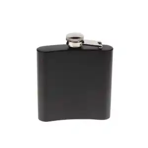 Kullanışlı Siyah 9 Cep Matarası 15x9 cm
