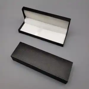 Şık Tasarımlı Siyah Kalem Kutusu 16 cm x 5 cm Hediye
