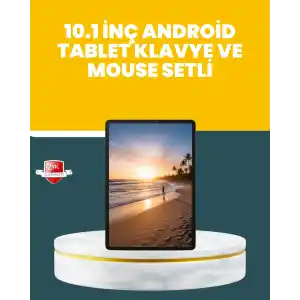 TCX 10.1 İnç IPS Ekranlı Android Tablet Bilgisayar Seti
