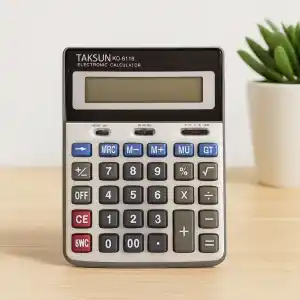 TCX 12 Haneli Hesap Makinesi