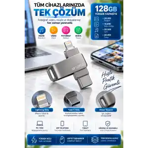 TCX 128 Gb Flash Bellek