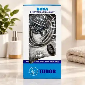 TCX 2 m Lüks Duş Seti Kutulu