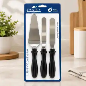 TCX 3 Parça Pasta Spatulası