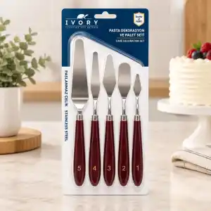 TCX 5 Parça Pasta Spatulası