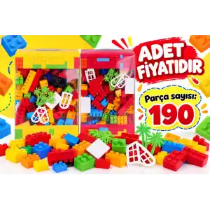 TCX 912 AGH RENKLİ KUTUDA 190 PARÇA