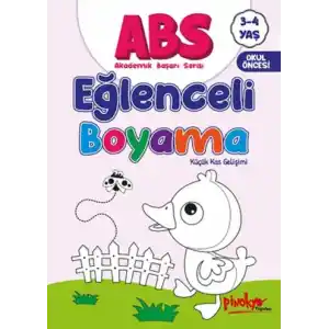 TCX ABS 3-4 Yaş Eğlenceli Boyama