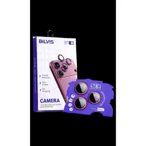 TCX Apple İphone 18 Pro Max Bilvis Titan Kamera Lens - Bordo