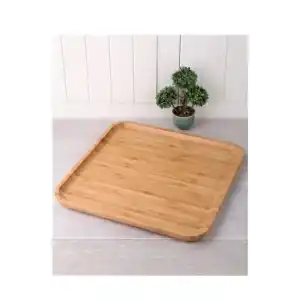 TCX Bambu Kare Sunum Tabağı 30cm Royaleks-KR3030