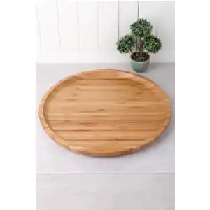 TCX Bambu Sunum Tabağı 30 cm Royaleks-YUV3030