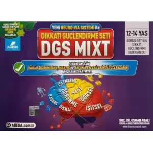 TCX Dikkati Güçlendirme Seti Mixt 12-14 Yaş