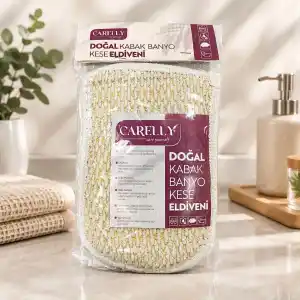TCX Doğal Kabak Banyo Kese Eldiveni