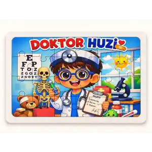 TCX Doktor H - 24 Parça Ahşap Puzzle